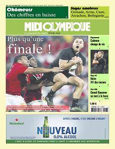 Midi Olympique Vert - 7 au 9 Juillet 2017