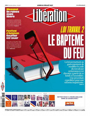 Libération du Lundi 10 Juillet 2017