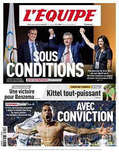 L’equipe du Mercredi 12 Juillet 2017