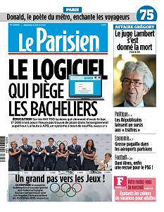 Le Parisien du Mercredi 12 Juillet 2017