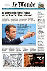 Le Monde du Mercredi 12 Juillet 2017
