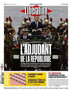 Libération du Jeudi 20 Juillet 2017