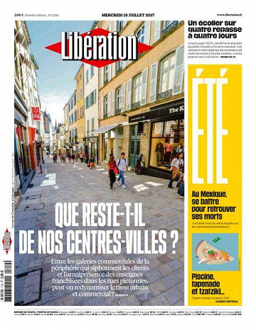 Libération du Mercredi 19 Juillet 2017