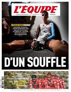 L’equipe du Dimanche 23 Juillet 2017