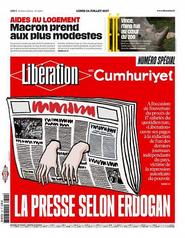 Libération du Lundi 24 Juillet 2017