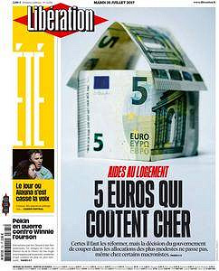 Libération du Mardi 25 Juillet 2017