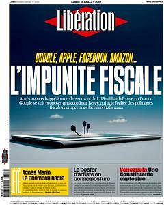 Libération du Lundi 31 Juillet 2017