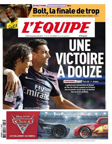L’equipe du Dimanchei 6 Août 2017