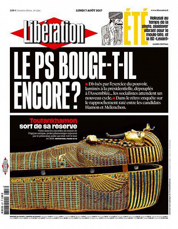 Libération du Lundi 7 Août 2017