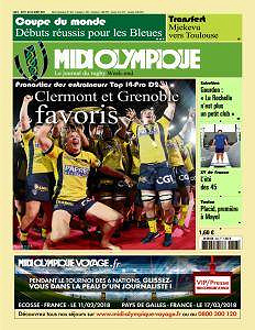 Midi Olympique Vert du 11 au 13 Août