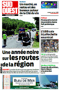 Sud Ouest du Vendredi 11 Août 2017