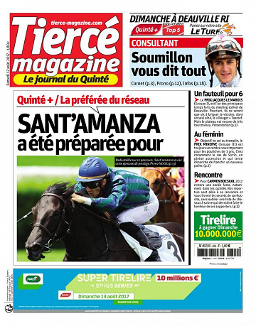 Tiercé Magazine Samedi 12 août 2017