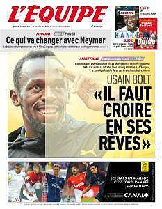 L’equipe du Samedi 12 Août 2017