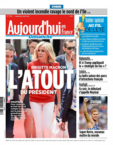 Aujourd’hui en France Dimanche 13 août 2017