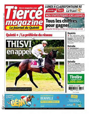 Tiercé Magazine Dimanche 13 août 2017