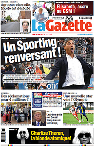 La Gazette du Lundi 14 Août 2017