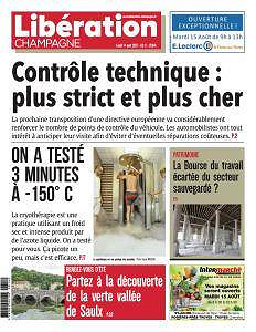 Libération Champagne du Lundi 14 Août 2017