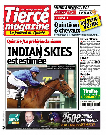 Tiercé Magazine Lundi 14 août 2017