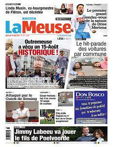 La Meuse du Mercredi 16 Août 2017