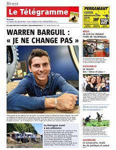 Le Télégramme du Mercredi 16 Août 2017