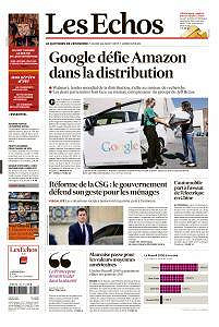 Les Echos du Jeudi 24 Août 2017