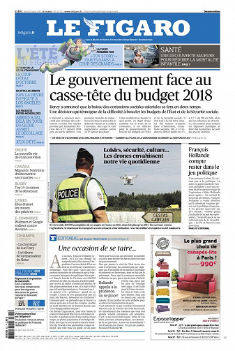 Le Figaro Jeudi 24 août 2017