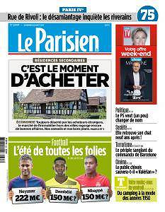 Le Parisien du Vendredi 25 Août 2017