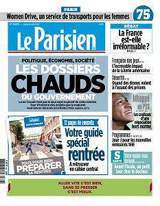 Le Parisien du Lundi 28 Août 2017