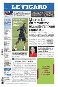 Le Figaro du Mercredi 30 Août 2017