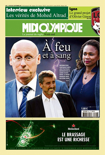 Midi Olympique Vert Vendredi 01 septembre 2017
