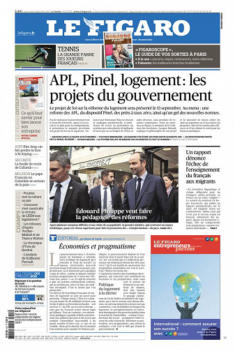 Le Figaro+ le Figaroscope du Mercredi 06 septembre 2017