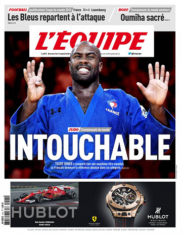 L’Équipe du Dimanche 03 septembre 2017