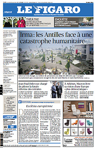 Le Figaro du Vendredi 8 Septembre 2017