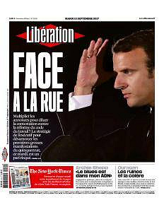 Libération du Mardi 12 Septembre 2017