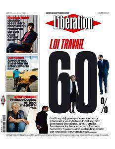 Libération du Lundi 18 Septembre 2017