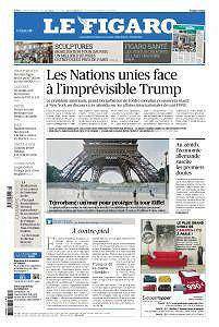 Le Figaro du Lundi 18 Septembre 2017