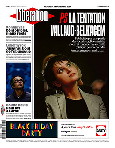 Libération du Vendredi 24 Novembre 2017