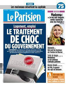 Le Parisien du Mardi 19 Septembre 2017