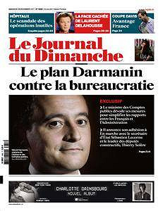 Le Journal du Dimanche N°3698 - 26 Novembre 2017