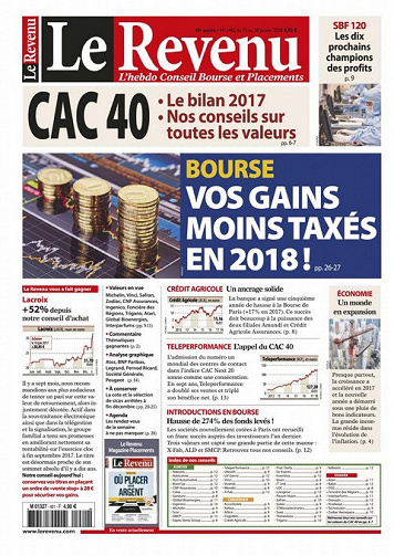 Le Revenu N°1462 - 12 au 18 Janvier 2018