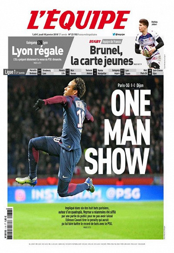 L’Équipe - Jeudi 18 Janvier 2018