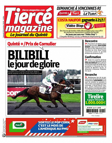Tiercé Magazine Samedi 20 janvier 2018