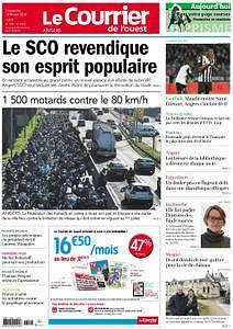 Le Courrier de l’Ouest Angers - Dimanche 18 Février 2018