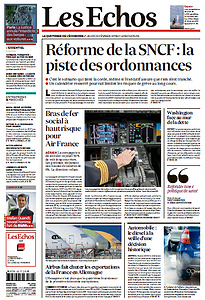 Les Echos du Jeudi 22 Février 2018