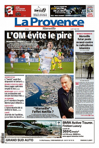 La Provence Marseille - Lundi 05 Mars 2018