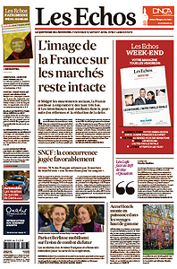 Les Echos du Vendredi 6, Samedi 7 Avril 2018