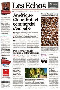 Les Echos du Jeudi 5 Avril 2018