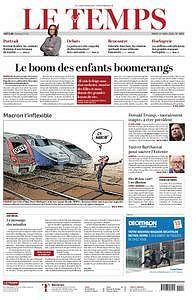 Le Temps - Mardi 17 Avril 2018