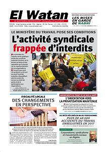 El Watan - Dimanche 29 Avril 2018