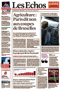 Les Echos du Jeudi 3 Mai 2018